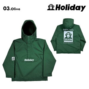 HOLIDAY/zf[ Y Xm[EFA vI[o[ WPbg STANDARD PULLOVER JACKET 2024-25 SNOW STANDARD PULLOVER JACKET Xm{EFA Xm[{[hEFA XL[EFA {[hEFA h uh 