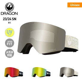 DRAGON/ドラゴン メンズ＆レディース 平面ゴーグル R1スノーボードスキー スノー ゴーグル ウインタースポーツ 保護 スノボゴーグル UVカット メガネ対応 男性用 女性用 ブランド