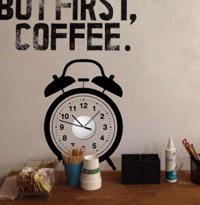 ウォールクロック 自由自在に自分だけのオシャレな時計が作れる ウォールステッカー 時計 掛け時計 オリジナル DIY 目覚まし時計 デザイン