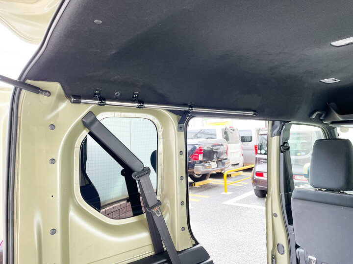 楽天市場】NAMINORIKOZOU ホンダ N-VAN 左右サイドバー2本セット 穴 