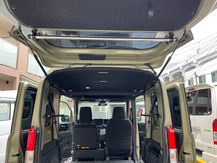 楽天市場】NAMINORIKOZOU ホンダ N-VAN 左右サイドバー&高低ワンタッチ 
