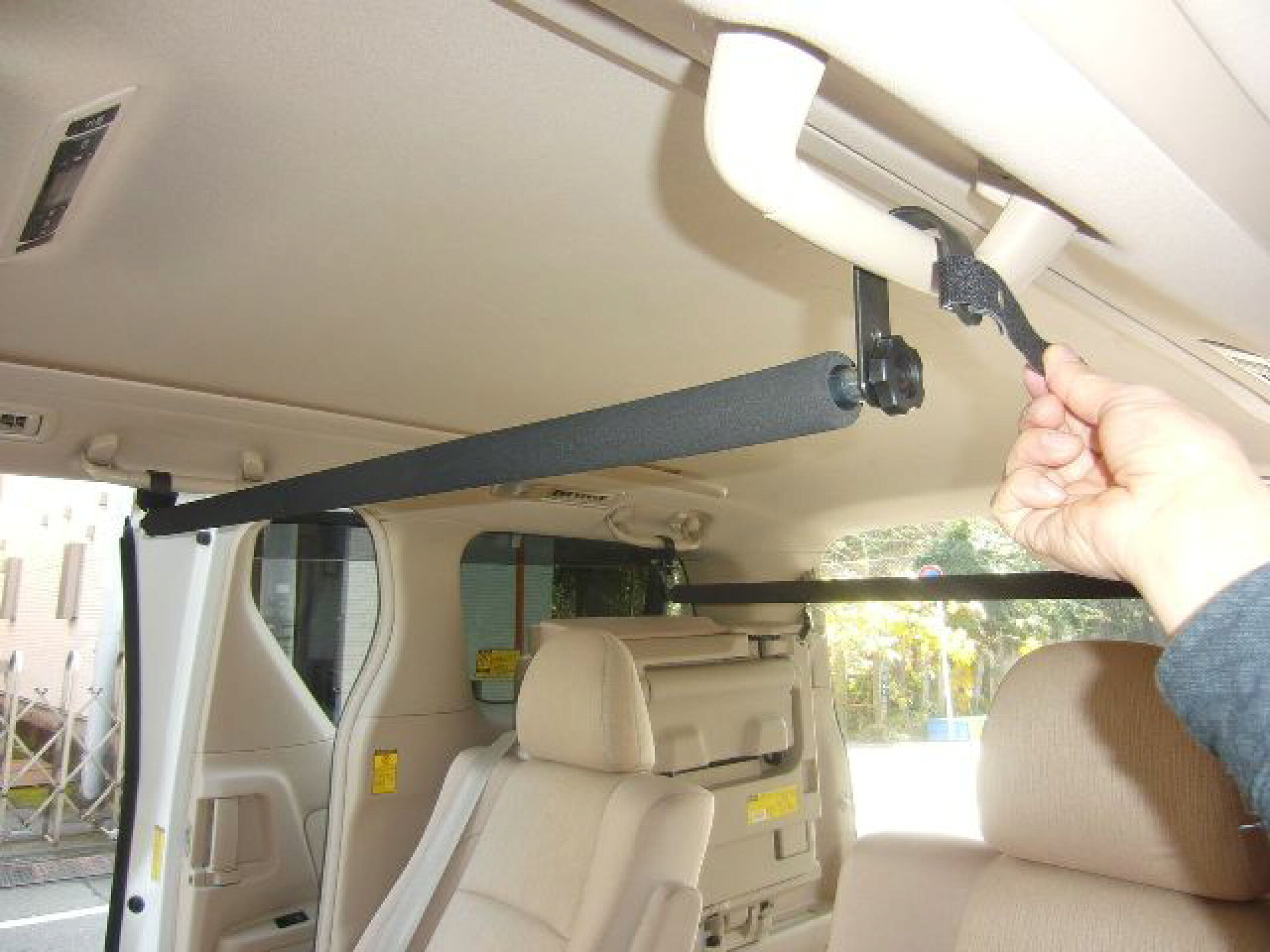 フック金具式キャリア