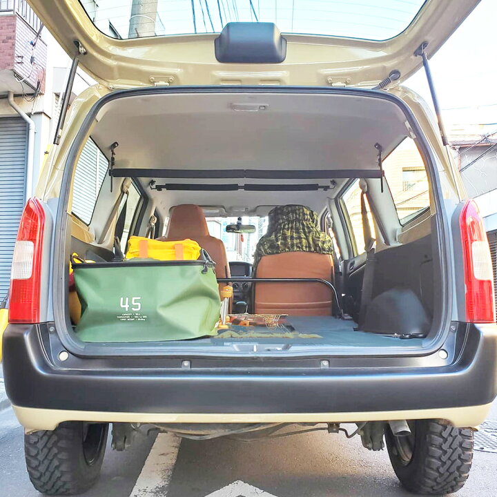 楽天市場 サクシードバン プロボックス専用 車内キャリア 高さ調整可能延長ステー パッド付 釣り竿 ボード 中積み スノーボード サーフ スキー 脚立 ロッドホルダー キャンプ キャリア 車中泊 釣り 職人棚 室内 車内 ラック 棚 荷室 天井 収納 なみのりこぞう 楽天市場店