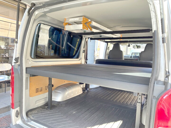 楽天市場】NAMINORIKOZOU 200系ハイエースDX 車内キャリア 3本セット 