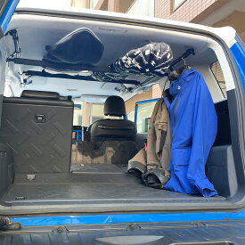 [NAMINORIKOZOU] トヨタ FJクルーザー サイドバー&凸スライドバー 2本セット 車内キャリア FJ CRUISER スノーボード サーフィン スキー ロッドホルダー キャンプ ベース キャリア 車中泊 釣り ルーフ インナー 室内 車内 ラック 棚 荷室 荷台 天井 収納 日本製