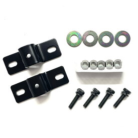 [NAMINORIKOZOU] 200系ハイエースSGL /ワゴンGL パワーステー (2個1セット) サイドバー補強ステー 補強取付キット 室内キャリア 取付部補強用ステー 車壁 要穴あけ 強化 なみのりこぞう HIACE