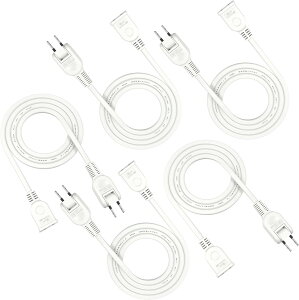 AKIRARI �����R�[�h 1�� �d���^�b�v 0.1m~10m �I���\ 15A 1500W �X�C���O�v���O �g���b�L���O�h�~ �≏�L���b�v �ϊ� �ϔM �\�t�g�P�[�u�� AC�A�_�v�^ �ȃX�y�[�X �z�� RoHS�Ή�