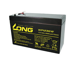 LONG 12V9Ah �V�[���h�o�b�e���[ WP1236W �����\�V�[���h�^�����e�i���X�t���[�o�b�e���[ UPS ����d�d�����u �����p�o�b�e���[ 12V 9Ah ���o�̓^�C�v WP1236W�̌�p�i ���ϋv �T�C�N���o�b�e���[ �h