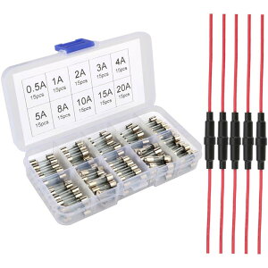 �K���X�ǃq���[�Y 200�� 5 20mm 0.5A 1A 2A 3A 4A 5A 8A 10A 15A 20A �e20��