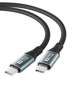 USB�P�[�u�� 20Gbps�����f�[�^�]�� 100W�}���[�d 4K�f���o�� USB3.2 Gen2x2 �i�C�����҂� �f���ɋ��� Type-C�P�[�u��