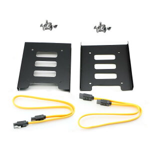 2.5�C���`����3.5�C���` SSD HDD �n�[�h�f�B�X�N�h���C�u�x�C�z���_�[ ���^���}�E���g�u���P�b�g�A�_�v�^�[ PC�p 2�p�b�N
