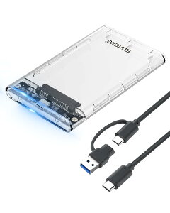 �O�t���n�[�h�h���C�u�G���N���[�W���[ 2.5�C���` SATA SSD HDD �P�[�X �f�[�^�]�� USB�[���f�o�C�X�Ή�