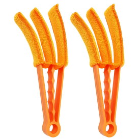 エアコン ブラシ エアコン掃除 2点セット ファンの隙間 エアコン専用ブラシ エアコンクリーニング ファン カビ 黒かび ほこり ホコリ フィルター シャッター 送風口専用ブラシ 掃除 ブラシ
