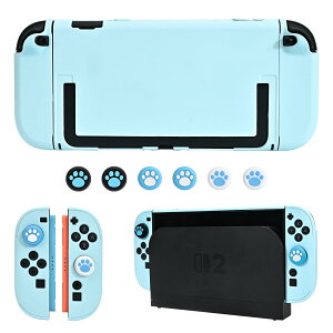 Switch2 �p �P�[�X �J�o�[ ��񐢑�ɑΉ� �ی�J�o�[ �P�[�X ������ PC ���y�� �ϏՌ� �����h�~ �S�ʕی� ���O���ȒP �L�����O���b�v�L���b�v 6�� �z���C�g