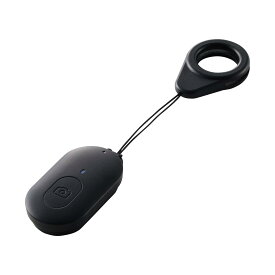 Bluetooth自撮りリモコン 小型 ストラップ付属 ブラック