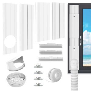 ���p�_�N�g�p�l�� 4���Z�b�g ���g����67-195cm�܂Ŗ��i�K���߉� �ړ����G�A�R�� �X�|�b�g�N�[���[�p���p�l�� �����Ⴂ�� �グ������ �e���X���p ����OK �H��s�v �ȒP�ݒu ���ԂȂ� �J�悯 ��