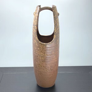 南蛮 花瓶 高さ 27.5cm 美濃焼 日本製 陶器 和風 花入れ 花差し