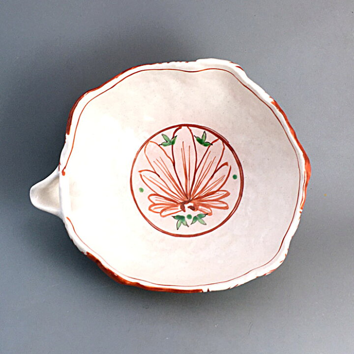 楽天市場】美濃焼 志野 赤絵 片口 盛鉢 約24cm 大鉢 サラダ 揚げ物 