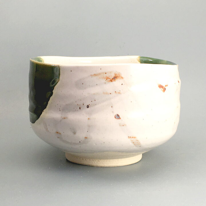 楽天市場】美濃焼 抹茶碗 ねずみ志野/志野織部/志野黒釉/火色志野 直径 