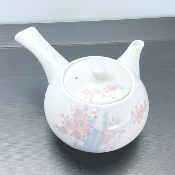 楽天市場】白磁 梅木 急須 260cc 和食器 おもてなし 食器 日本製 陶器  