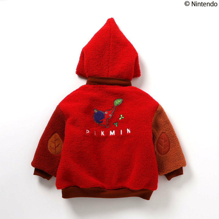 楽天市場】ピクミン アウター キッズ ボア 男の子 女の子 breeze  