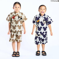 子供服 甚平 ディズニー 男の子 女の子 キッズ ミッキー 浴衣 140cm 130cm 120cm 110cm 100cm キャラクタ…