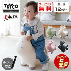 【ポイント5倍】 おもちゃ 赤ちゃん 乗用玩具 1歳 男の子 女の子 スキッピー 運動 屋内 TRYCO 空気入れ プレゼント 誕生日 子供 バランスボール 乗用トイ 運動 おしゃれ かわいい クリスマス クリスマスプレゼント 誕生日プレゼント ギフト