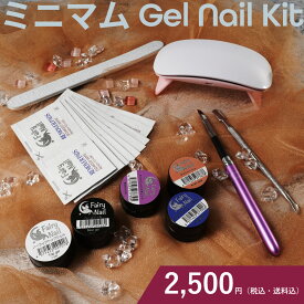 全品ほぼ2割引 スーパーセール 送料無料 セルフ DIY でジェルネイルを始めたい人に最適 ジェルネイル キット ジェルネイルで失敗したく無い人に TypeH ジェルネイルスターターキット ミニマムキットこれだけあればオンからオフまでOK