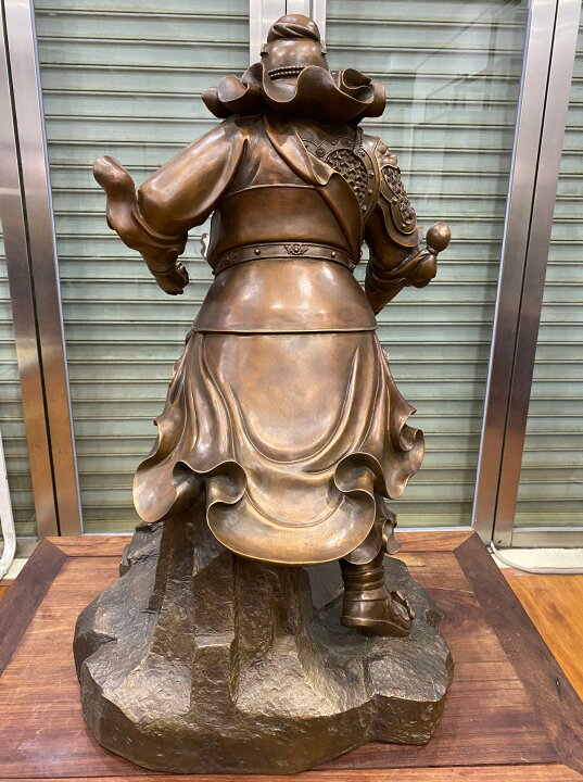 楽天市場】【銅彫刻】関羽 道教美術 道教工芸品 お寺 オーダー 