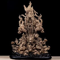 楽天市場】木彫り 龍（アート・美術品・骨董品・民芸品｜ホビー）の通販