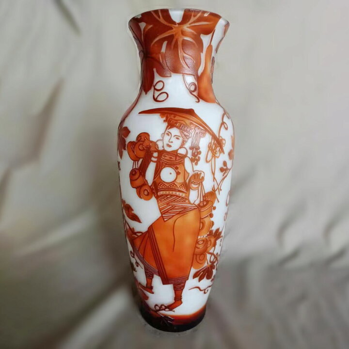 楽天市場】アールヌーボー花器 エミール・ガレ ドーム・ナンシー 