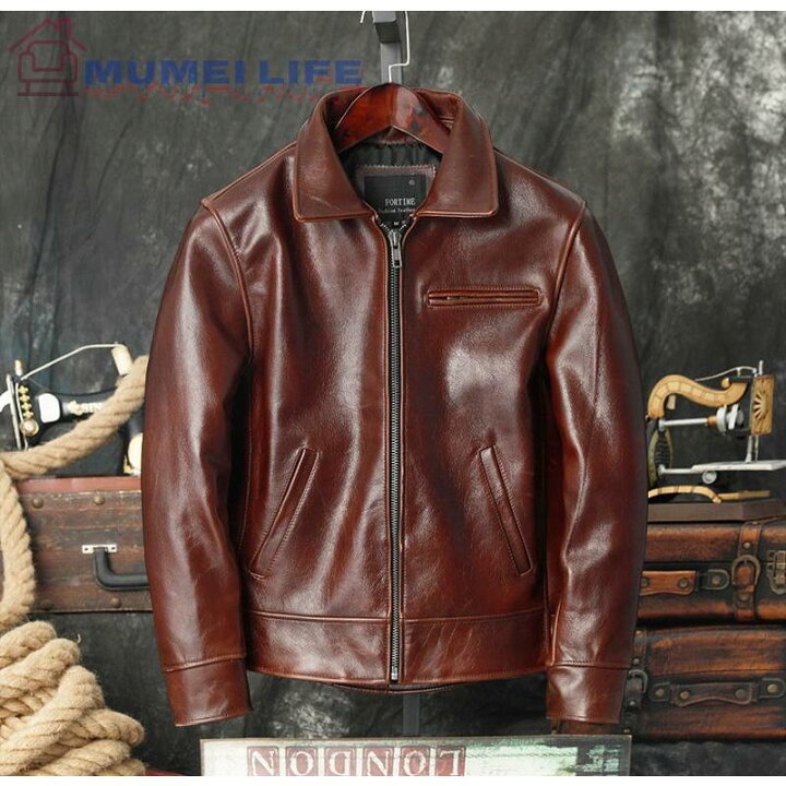 楽天市場】新入荷☆超人気☆カウハイド オイルレザー シングル 