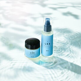 NANACOSTAR公式 ナナコスター LEA ヘアオイル＆バームセット 天然精油 オレンジベルガモットの香り ヘアバーム ヘアスタイリング 洗い流さないトリートメント さらさら べたつかない スタイリングオイル レディース メンズ