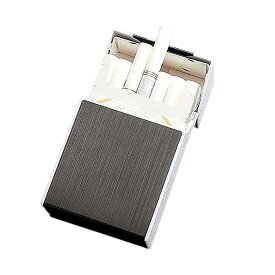 タバコケース 電子ライター 充電式 11本収納 プラズマ 2in1 シガレットケース 防水 防湿 破損 劣化 落下防止 tecc-cigcase