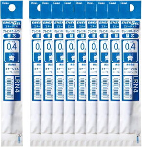 �{�[���y���֐c �G�i�[�W�F�� 0.4mm �؂�Ă� Pentel XLRN4-C �� (10�{)