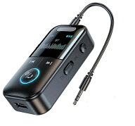 トランスミッター レシーバー Bluetooth 5.4 送信機 受信機 無線 TX/RXモード ハンズフリー 音声 ワイヤ…
