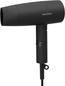 ヘアドライヤー 大風量 サロニア SALONIA スピーディーイオンドライヤー SL-013BK［ブラック］速乾 軽量 マイナスイオン