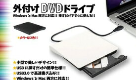 【送料無料】Windows10/11対応　外付け ポータブルDVDドライブ USB接続 CD ノートパソコン対応　DVDプレーヤー TEC-DVDPD　type10