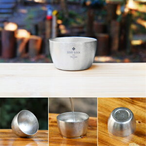 LOVEKNOT チタンタンブラー 40ml チタン製 食器 和食器 カップ アウトドア キャンプ バーベキュー軽量 防災 父の日 ギフト