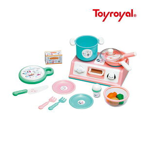 ままごと ごっこ遊び サンリオ キャラクターズ キッチンセット トイ ローヤル おもちゃ ガスレンジ フライパン 誕生日 プレゼント お祝い ギフト