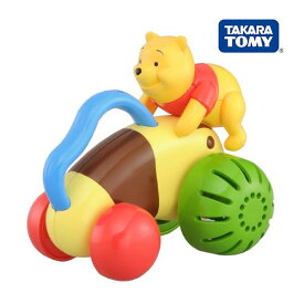 正規品 おもちゃ くまのプーさん おててでブーブー タカラトミー Takara Tomy Disney Pooh ガラガラ ラトル 誕生日プレゼント 知育玩具 発育 安全 kids baby