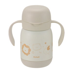 マグ コップマグ リッチェル トライ のみやすい保冷コップマグ 300 ベージュ 暑さ対策 熱中症対策 8カ月頃 赤ちゃん ベビー 保冷 コップ練習 コップ マグ練習 男の子 女の子 保育園 幼稚園 プ
