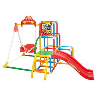 室内遊具 ジャングルジム アンパンマン うちの子天才 ブランコパークDX 2歳 3歳 4歳 5歳 子供 キッズ 男…
