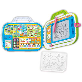 おもちゃ NEW クイズにおえかき ミュージック タッチでおしゃべり レッスンバッグ 知育玩具 子供 1歳半 キッズ 男の子 女の子 孫 保育園 幼稚園 いないいないばぁ ワンワン うーたん 誕生日 記念日 プレゼント ギフト