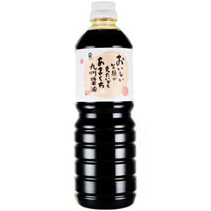 フジジン あまくち九州醤油 1000ml  富士甚醤油 醤油 大分県