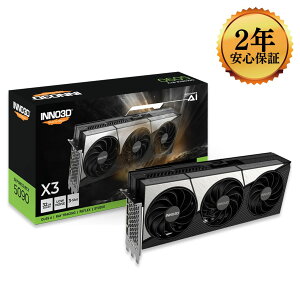 �y2�N�ۏ؁A���{���K�㗝�X�i�zInno3D GeForce RTX 5090 X3 32GB GDDR7 GD5090-32GERX3 �O���t�B�b�N�{�[�h ELSA�W���p���ۏ�
