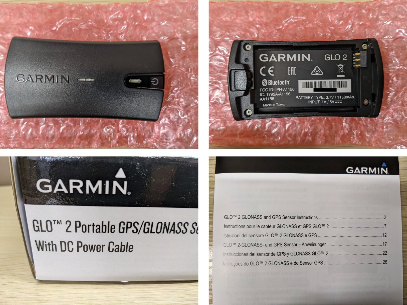Garmin (ガーミン) GLO 2 Bluetooth GPSレシーバー - PC周辺機器