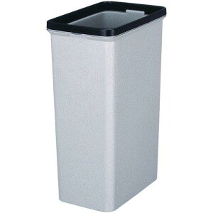 新輝合成(Shinki Gosei) トンボ ファブフレーム ゴミ箱 25リットル 本体 グレー 幅23×奥行33×高さ49.5cm 日本製
