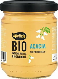 Mielizia(ミエリツィア) アカシア の 有機 ハチミツ (純粋) 250g はちみつ (100% オーガニック 非加熱 bio)(ルーマニア & イタリア 産)