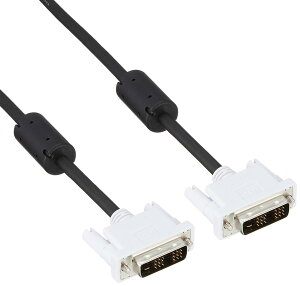 �G���R��(ELECOM) �f�B�X�v���C�P�[�u�� DVI-D24pin �V���O�������N �f�W�^�� 5m �u���b�N CAC-DVSL50BK
